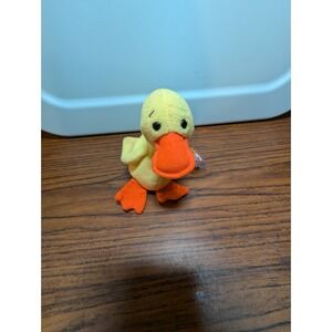 Ty Beanie Babys - Quackers The Duck  (4024) With Tag Errors Listed In Descript!